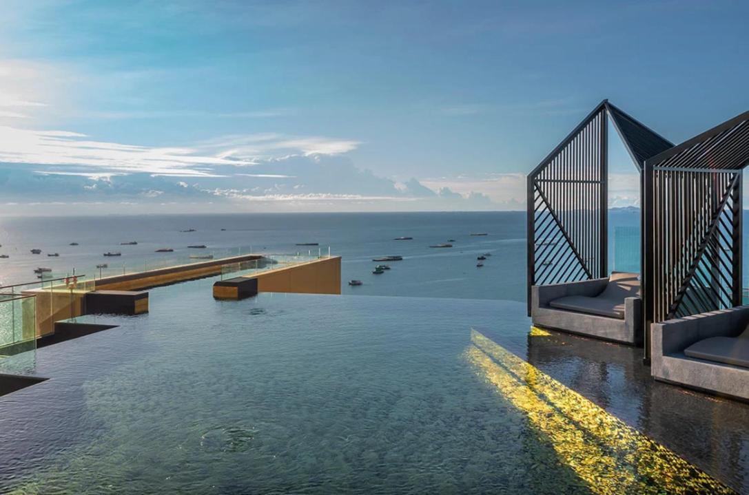 The Edge Central Pattaya Seaview With Infinity Pool & Free Netflix Exterior photo